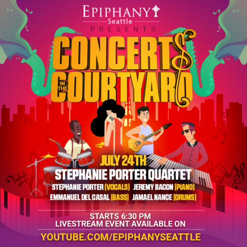 July 24th Stephanie Porter Quartet